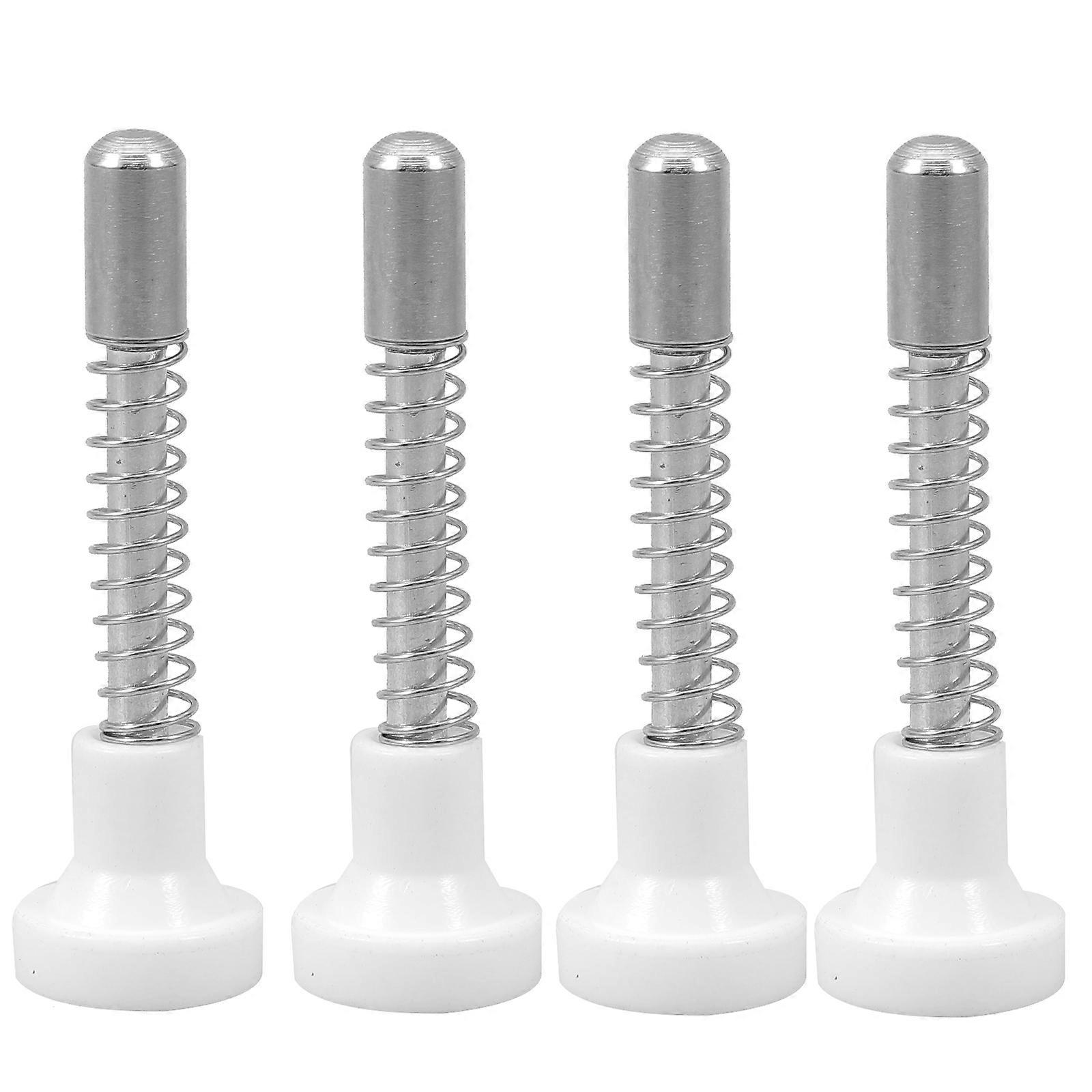 4pcs Baby Crib Latch Replacement Spring Loaded Latches Window Screen Repair Kit Spring Cotter