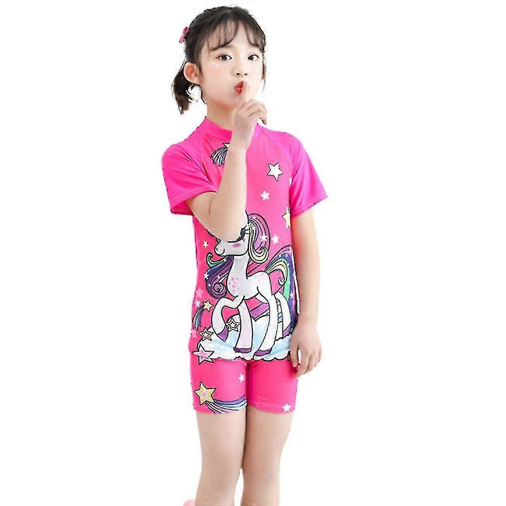 Tytöt Yksisarvinen Yksiosaiset uimapuvut Uimapuku Uimapuku Uimapuku