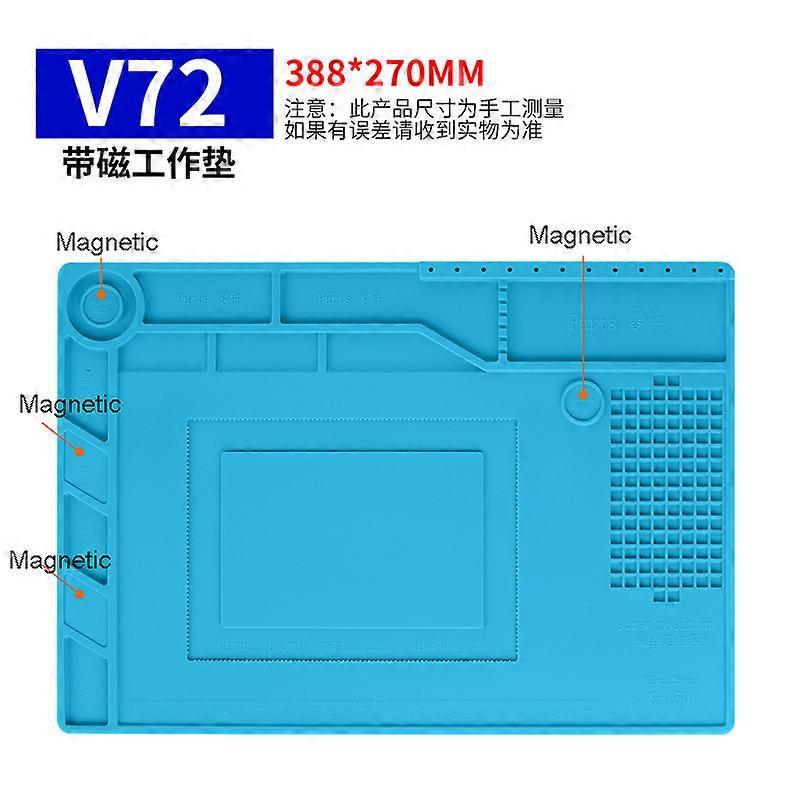 ΜΗΧΑΝΙΚΟΣ Μαξιλάρι επισκευής σιλικόνης Συγκολλητικό στρώμα αντιστατική ανθεκτική στη θερμότητα πλατφόρμα επισκευής συγκόλλησης χαλιών εργασίας μόνωσης