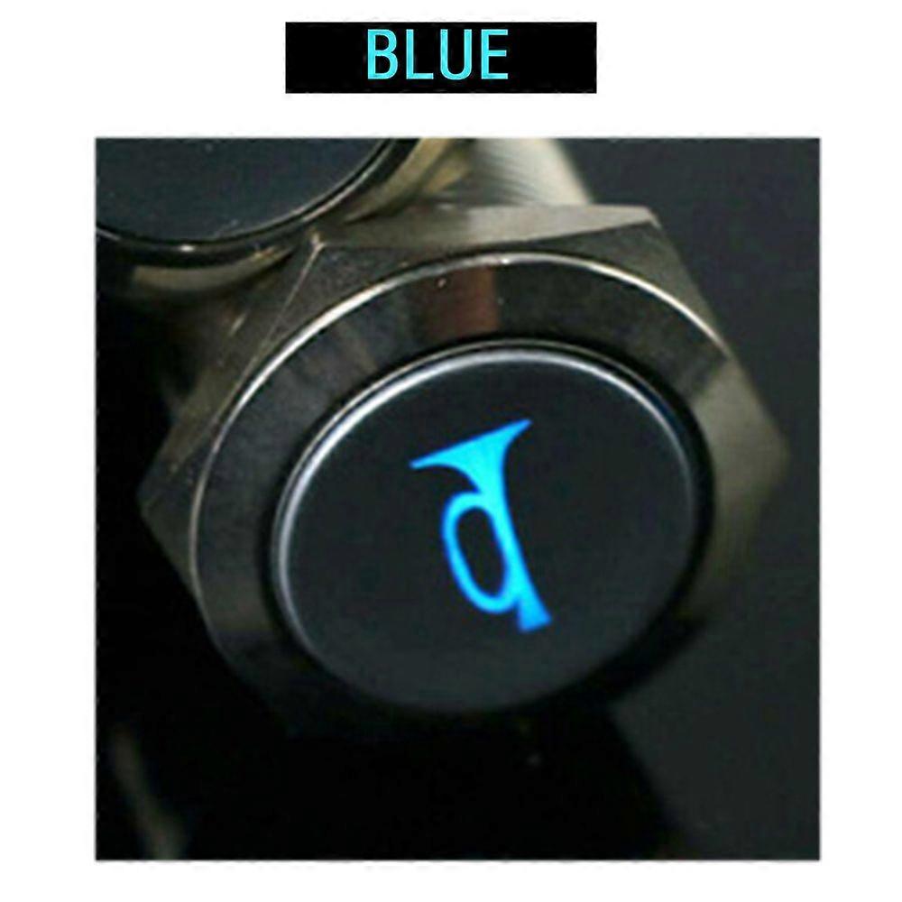 16MM Horn Reset LED car switchPush Button Momentary Auto Household Gas Water Heater Light Push Button Automobile Accessories