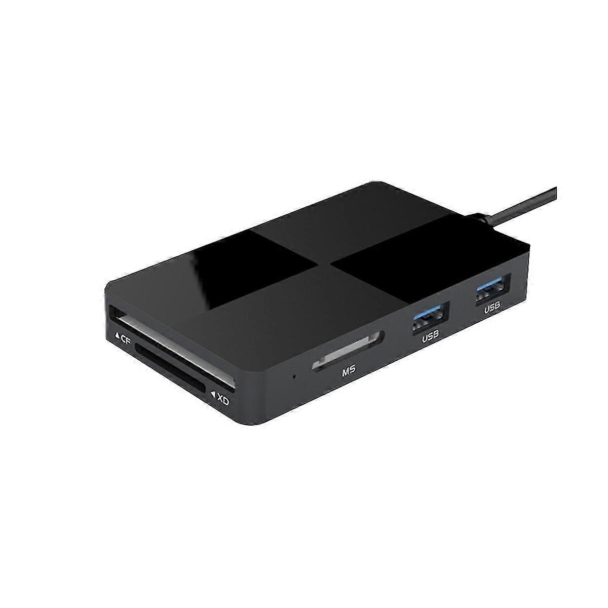 8-in-1 Usb C Hub Usb 3.0 Multi Card Reader Cf/sd/tf/xd/ Memory Card Adapter, For -sd -sdxc Sdhc Pc