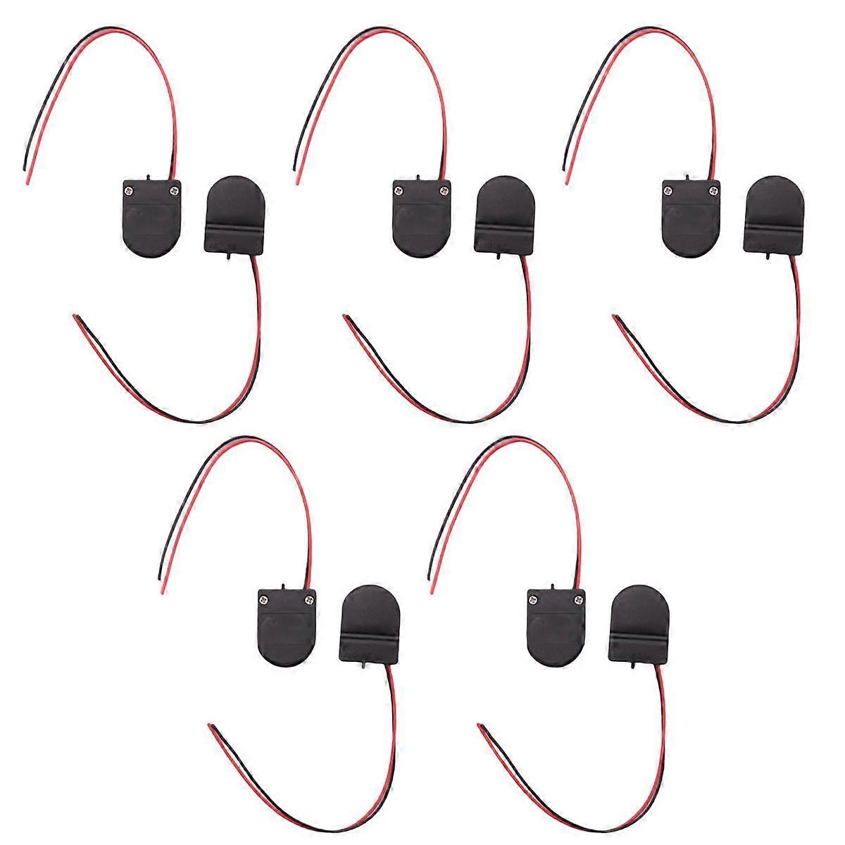 10/Pcs CR2032 Button Coin Cell Battery Socket Holder with ON-OFF Switch 3V Battery Box