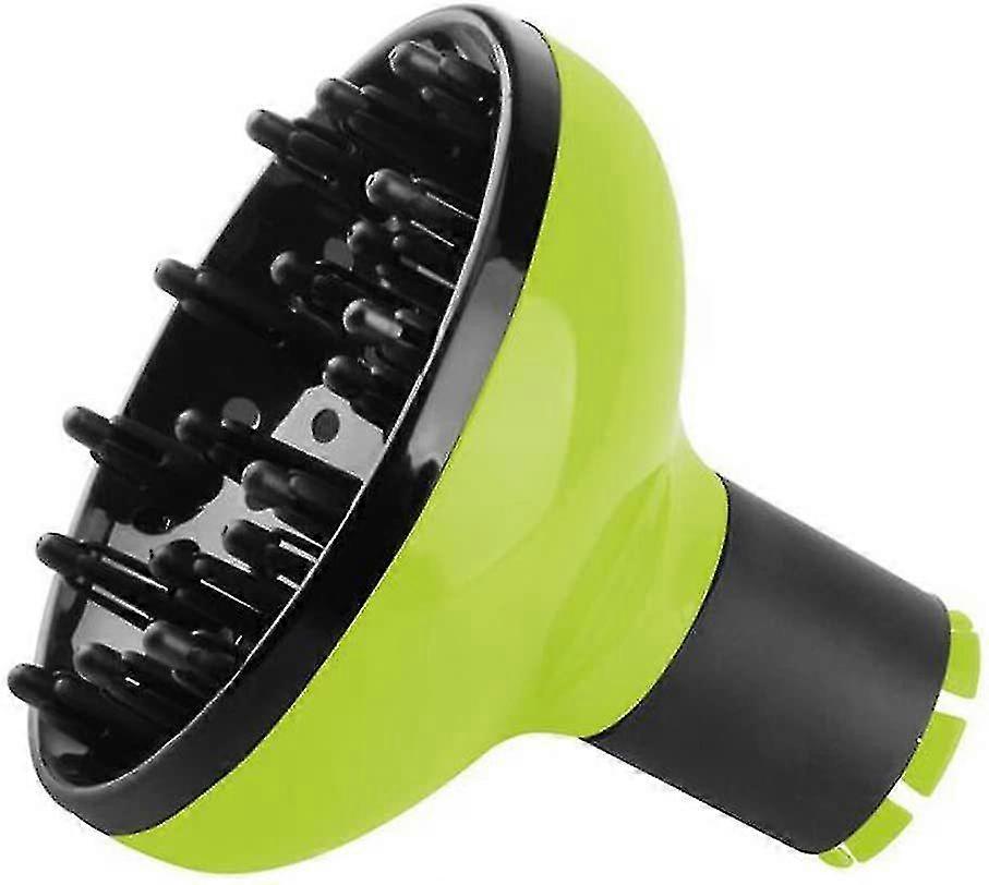 Professional Hair Dryer Diffuser For Diameter 4.2cm-4.8cm(green)