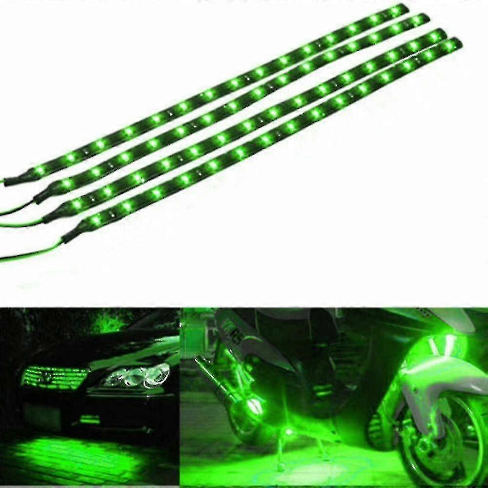 10 Pcs Flexibd Strip Under For Car Cycle
