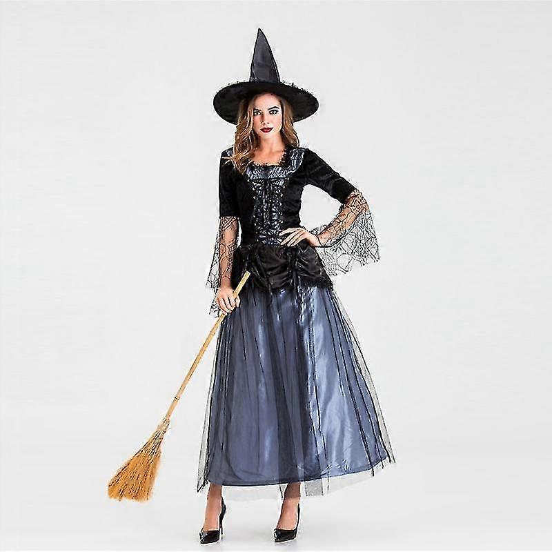 Womens Witch Costume Black Adult Female Halloween main image 0
