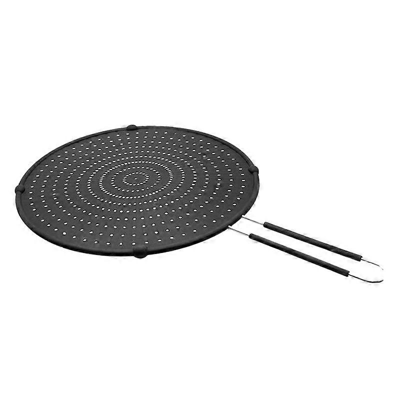 Silicone Splatter Screen Guard Nonstick Oil Grease Lid Oil-Proof Splash Cover Frying Protection Mat
