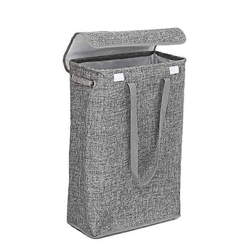 Foldable Laundry Basket Storage Basket With Lid Household