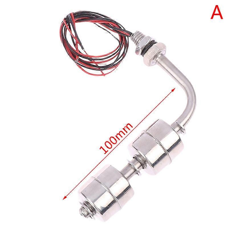 Side mount L type Stainless Steel Float Switch Tank Liquid Water Level Sensor Double Ball Float Switch Tank Pool Flow Sensors