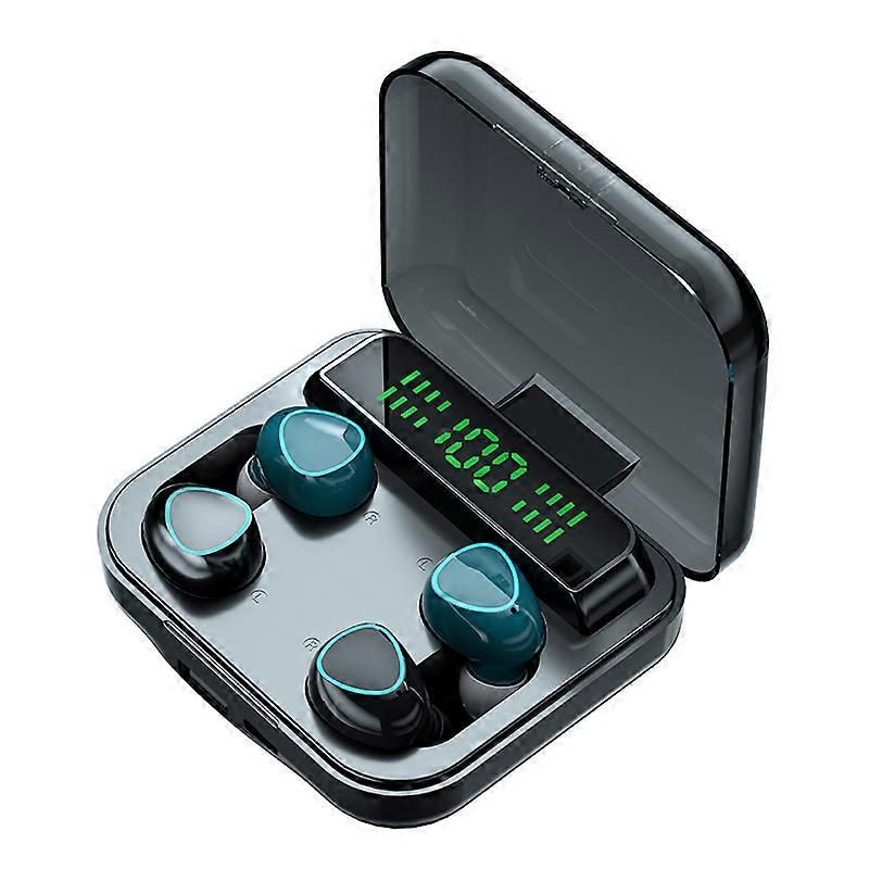 Bluetooth Earphones Double Wireless Headphone High Quality Mini Invisible TWS 9D Earbuds Headsets With Mic Charging Box