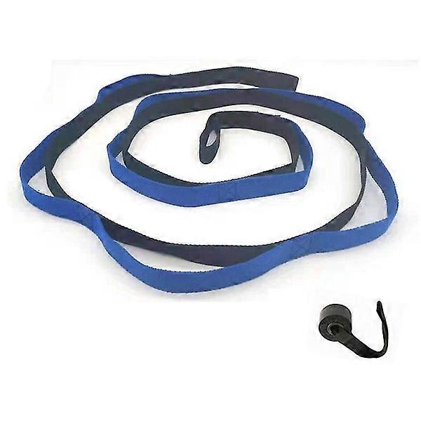 Yoga Stretching Strap With Loops For Physical Therapy Stretching Band