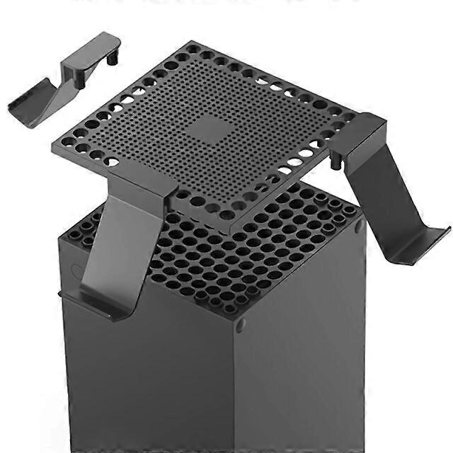 Host Dust Cover For Xbox Series X Console Headphone Hooks Gamepad Hanger Dust-Proof for Xbox Series X Accessories Headset Holder