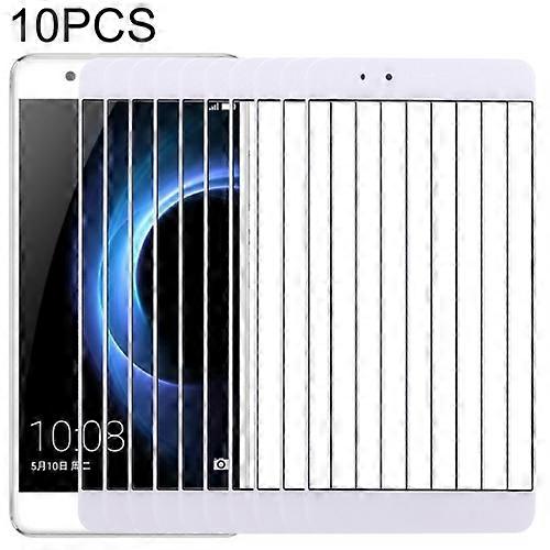 For Huawei Honor V8 10PCS Front Screen Outer Glass Lens