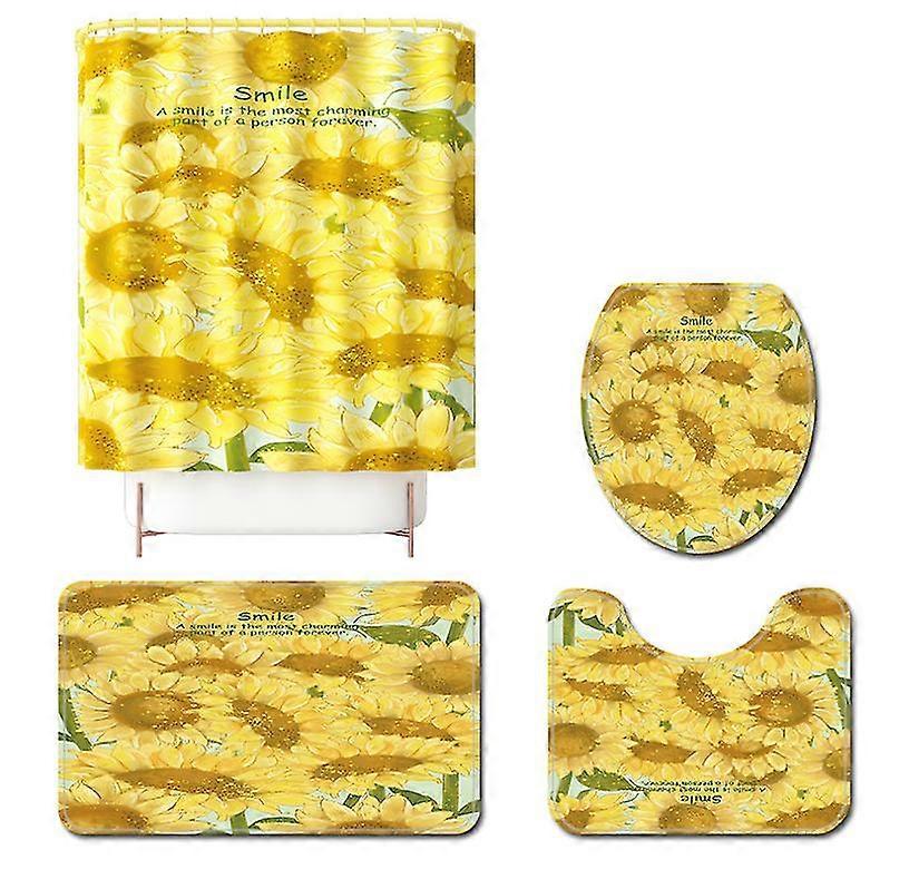 Mng Digital Printing Waterproof Bathroom Mat