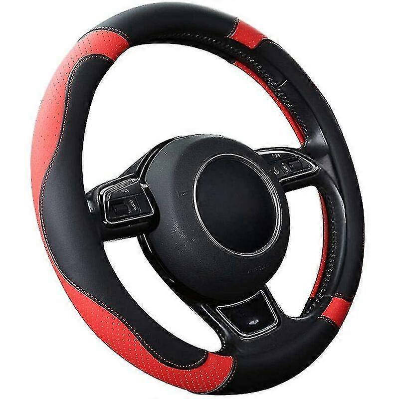 Car Steering Wheel Cover Steering Wheel Protector Microfiber Leather
