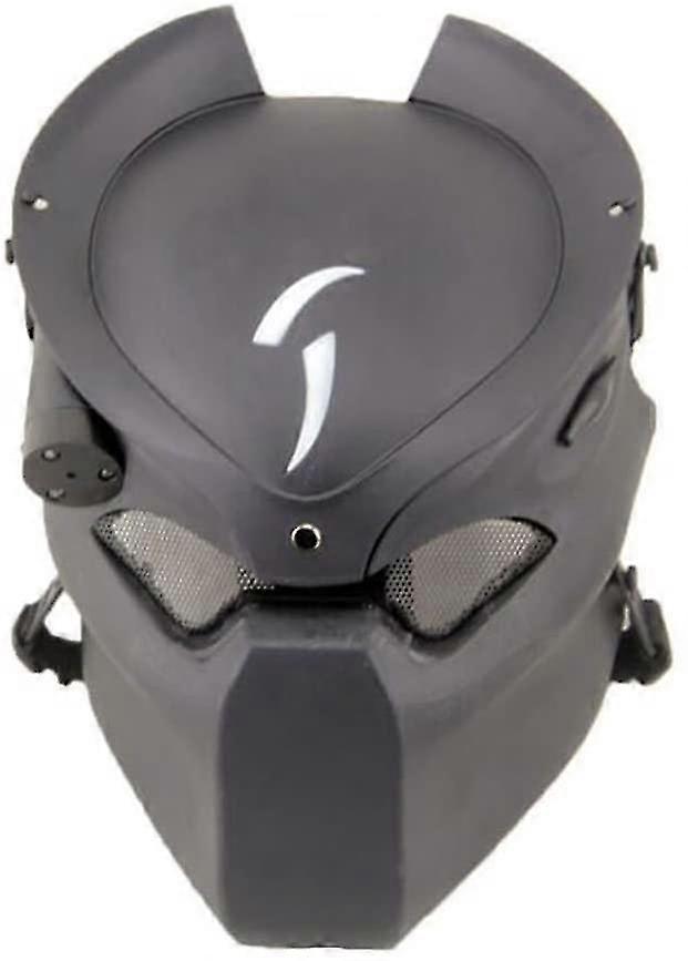 Taktinen suojaava paintball Airsoft Metalli Mesh Alien ja Predator Cs Kenttä Infrapunalamppu Koko kasvotaamio