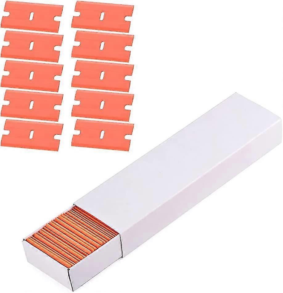 100 Pieces Squeegee, Plastic Scraper Replacement Squeegee, Replacement Squeegee