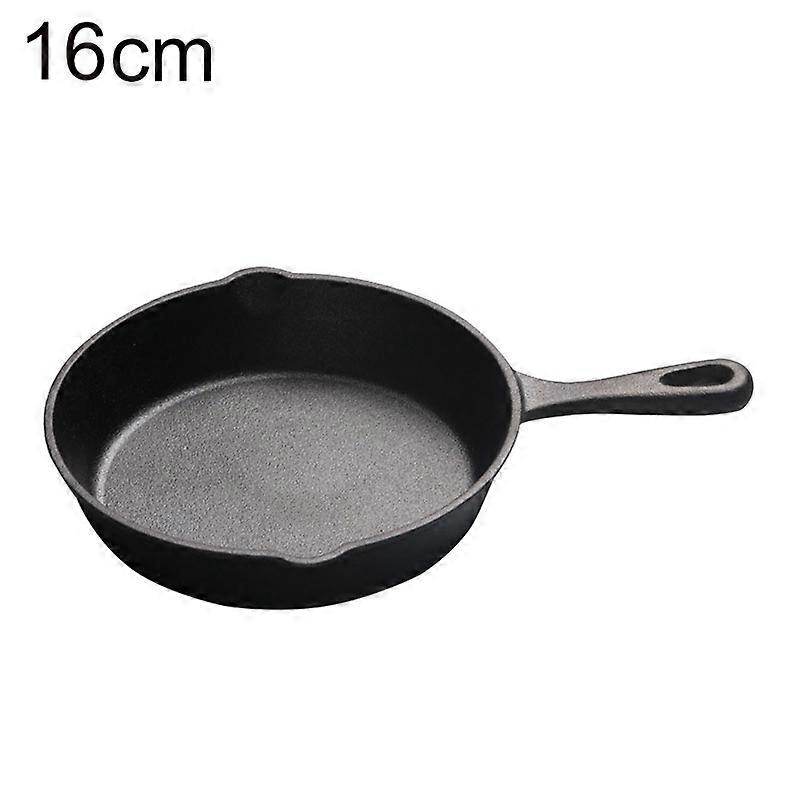 Cast Iron Skillet Non-stick Frying Pan Cooking Pot Restaurant Chef Cookware KAESI