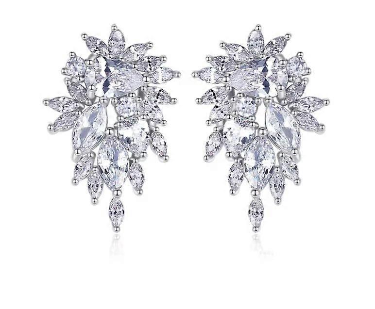 Bridal Wedding Earrings for Brides Bridesmaid