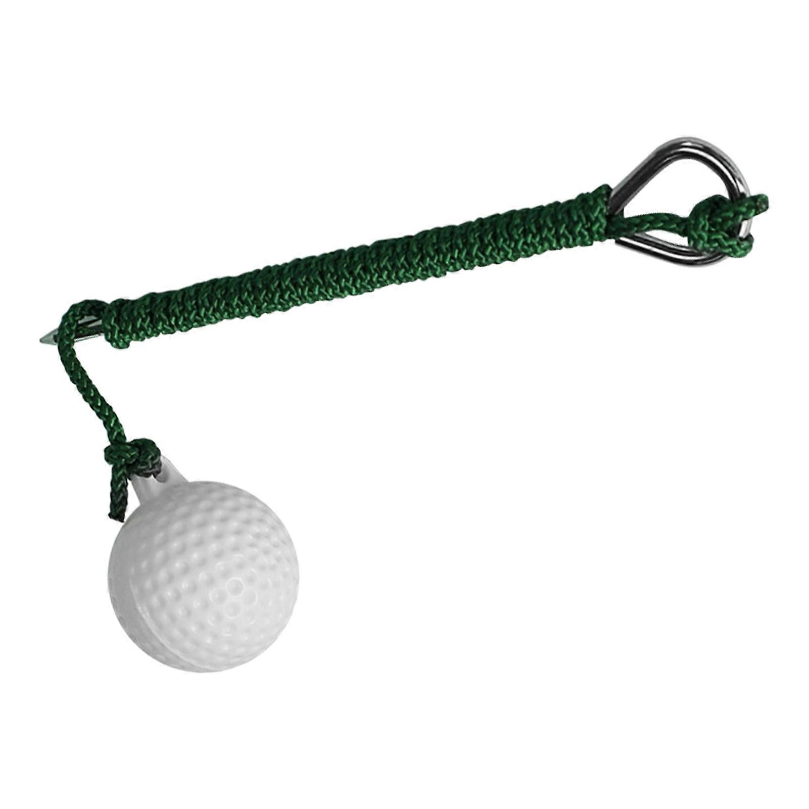 Practice Rope Ball Sturdy Good Helper Plastic Golf Fly Rope Driving Ball for Exercise