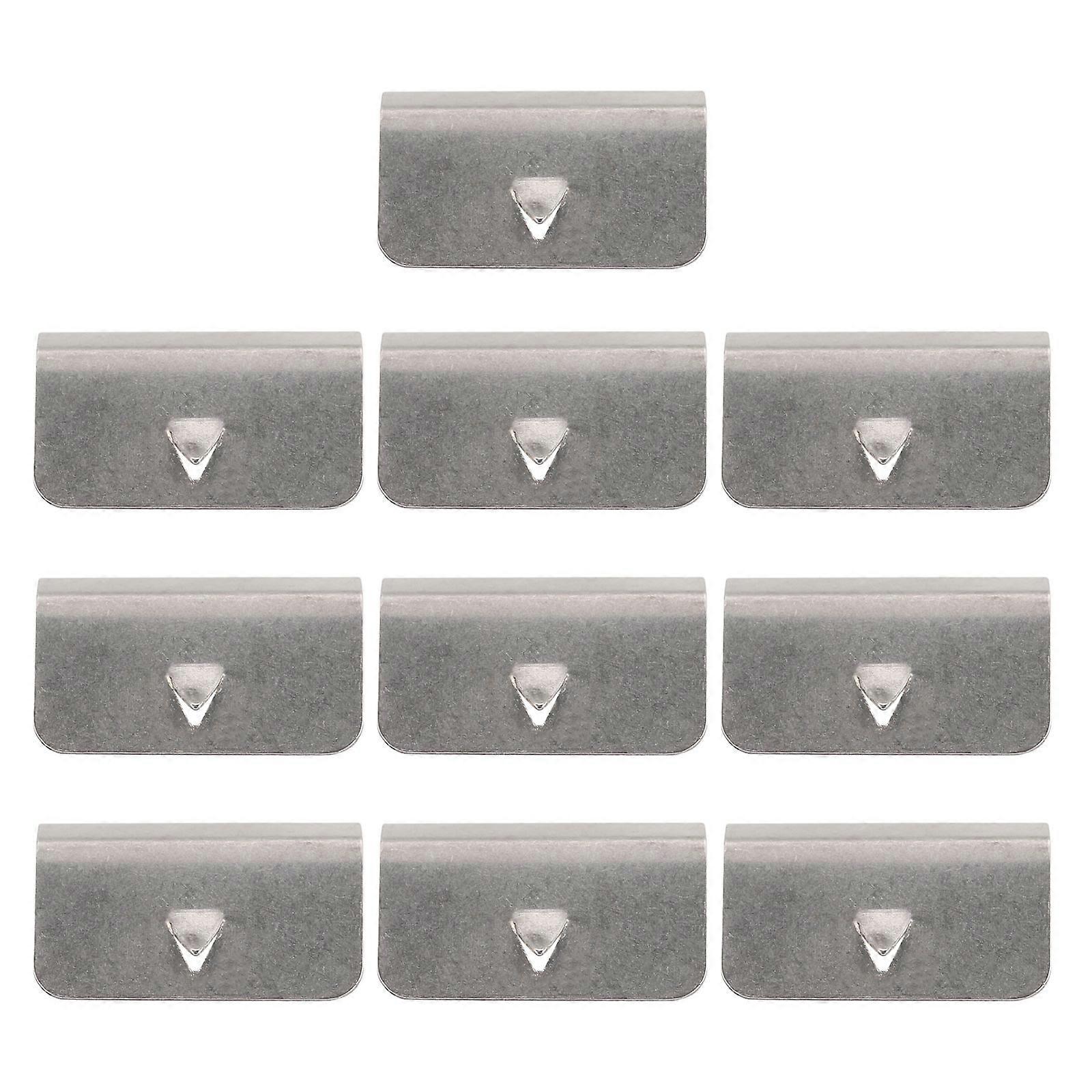 10 Pcs Wind Rain Deflector Channel Fitting Clip Replacement Metal Retaining Clip