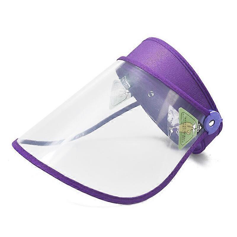 EVAGO Prevent Spittle Splashing Wide Brim Sun Visor Hats Beach Sunhat Clear Visor Hat for Hiking Men Women Prevent spitting and Protect face