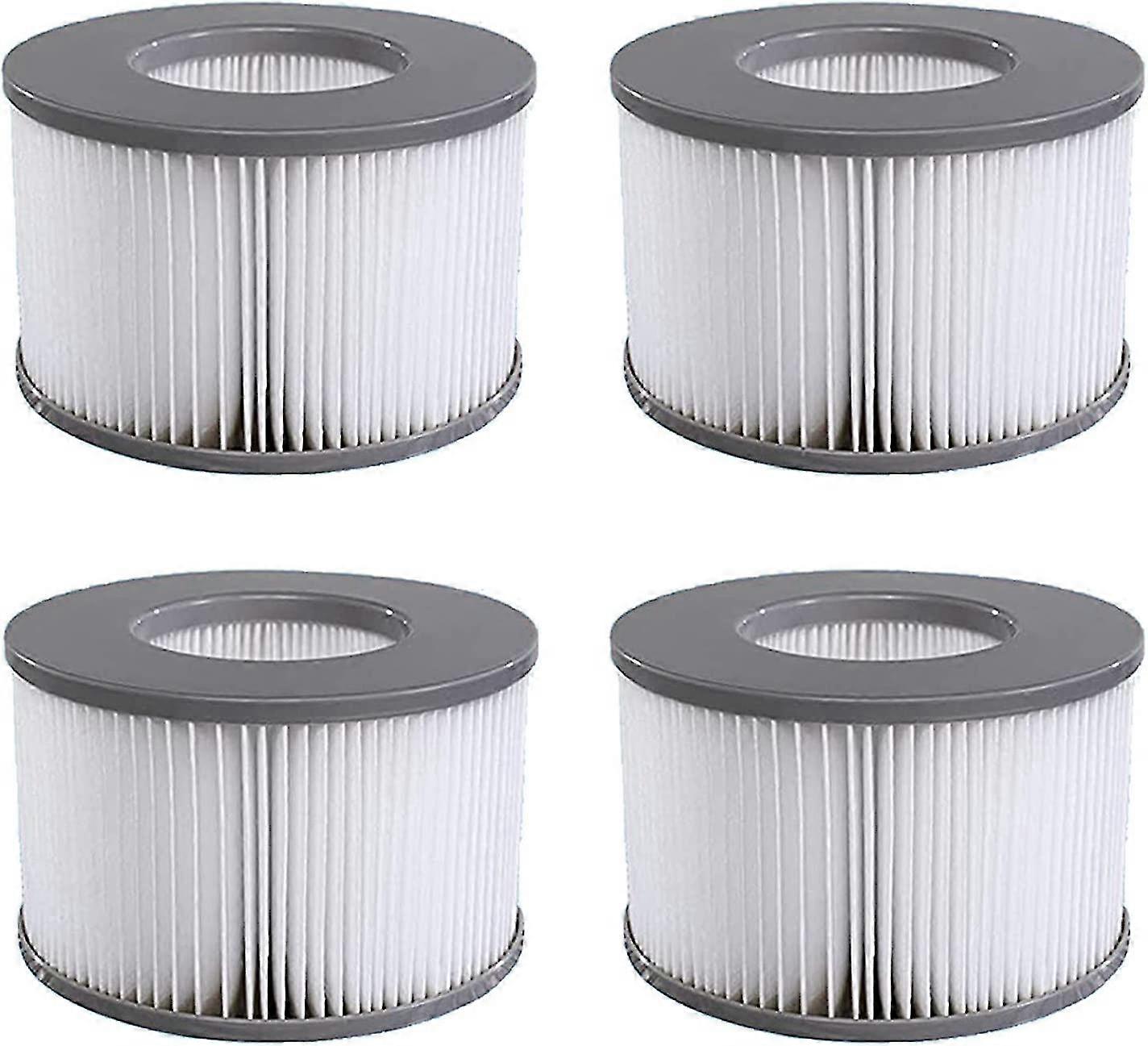 Hot tub accessories for MSPA hot tub replacement filter filter cartridge double pack for inflatable pools, filter cartridge for filter for hot tub (4p