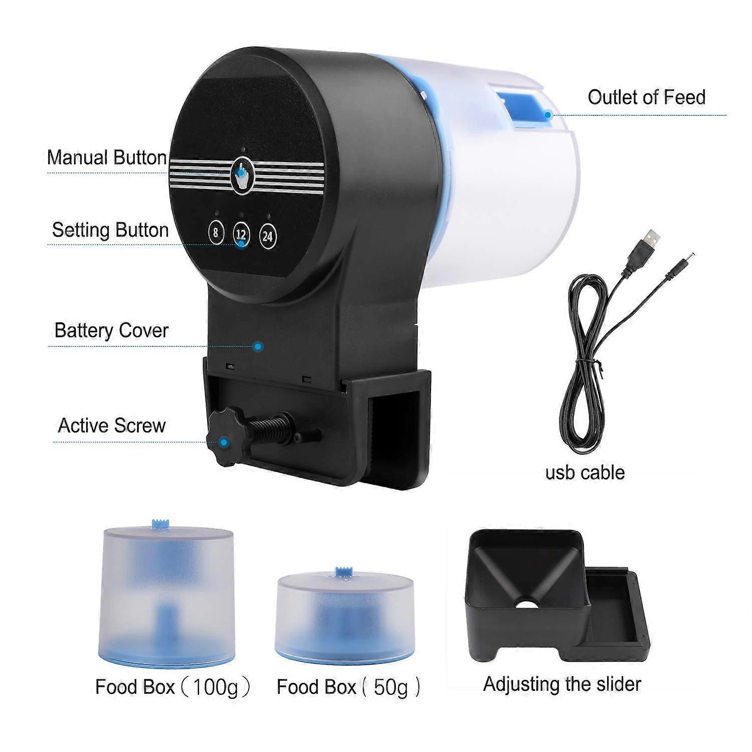 Automatic Fish Feeder Aquarium Tank Timer Feeder Vacation Auto