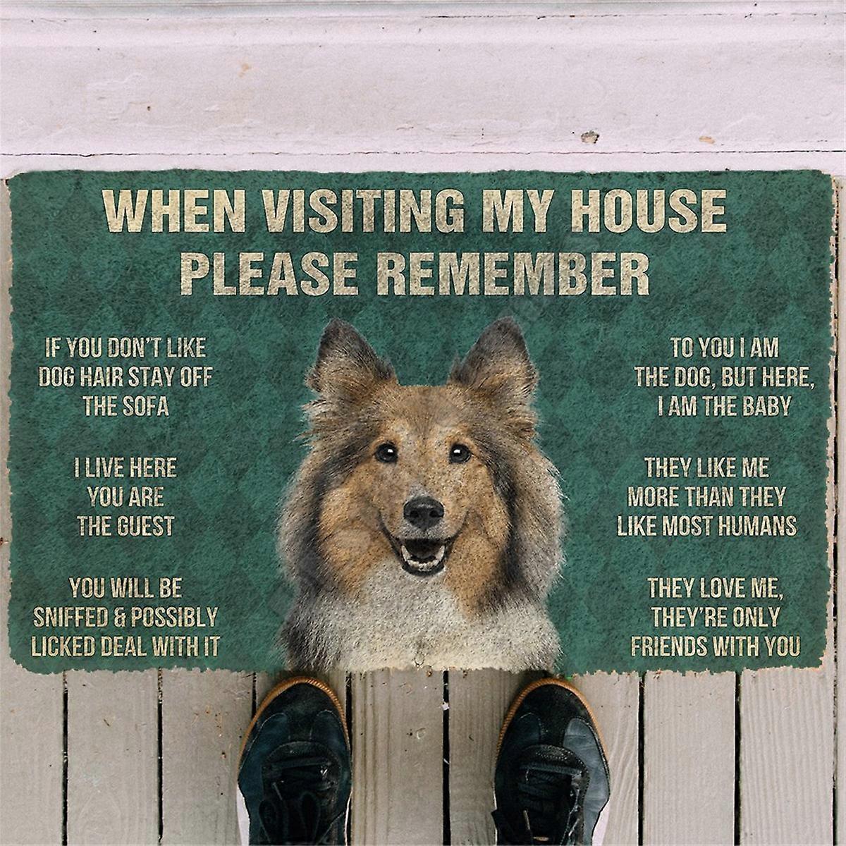 3D Printed Please Remember Ragoll Cats House Rules Custom Doormat Non Slip Door Floor Mats Decor Porch Doormat 04