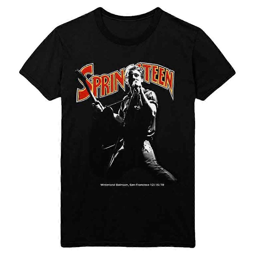 Bruce Springsteen Winterland Ballroom Singing T Shirt