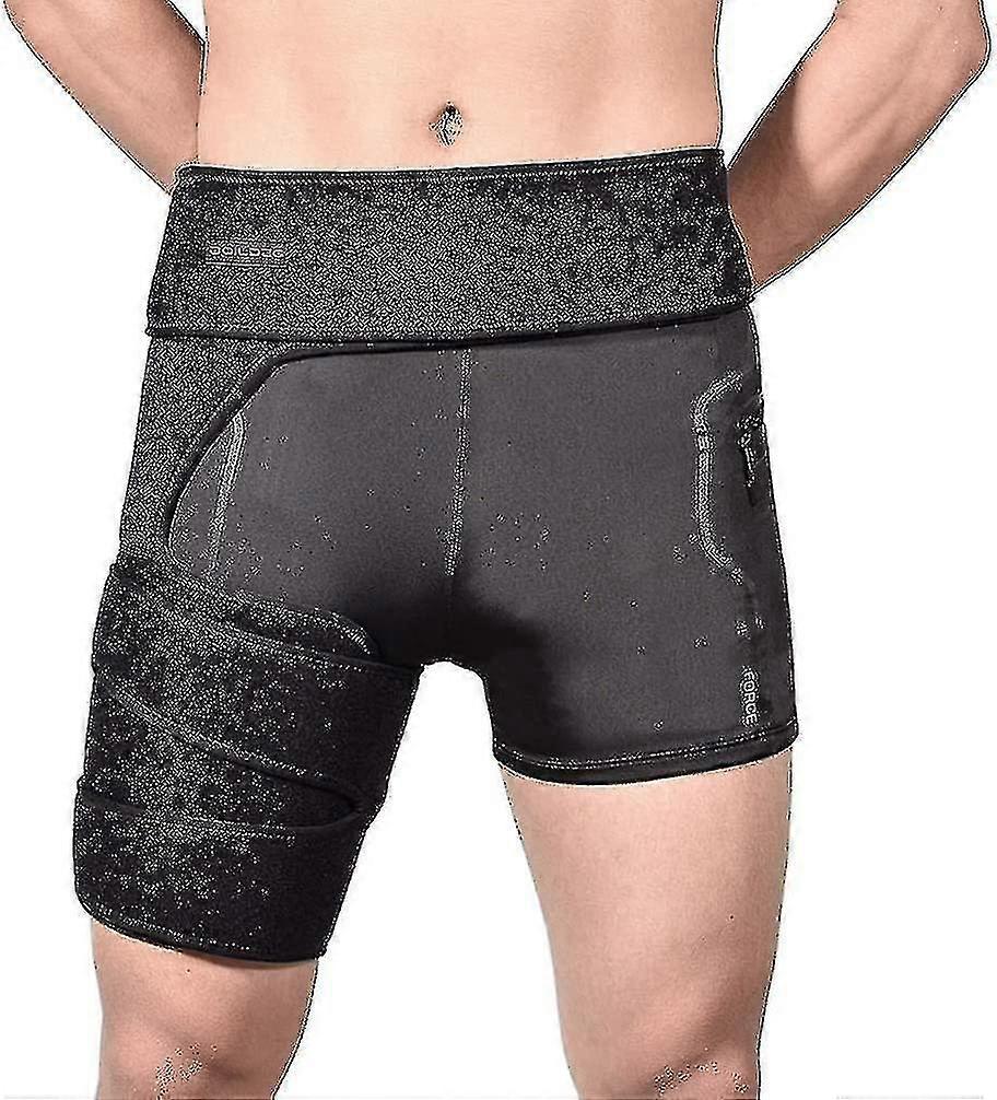 Hip Brace Sciatica Pain Relief Hip Support Brace Breathable Durable Adjustable Compression Brace