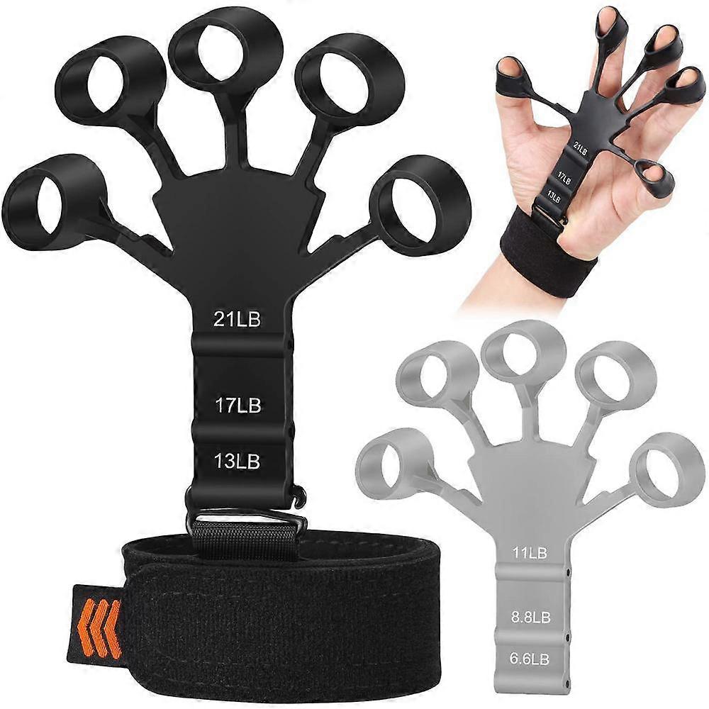 Silicone Finger Gripper Finger Exerciser Guitar Finger Exerciser Recovery Physical Tools Hand Strengthener For Patient
