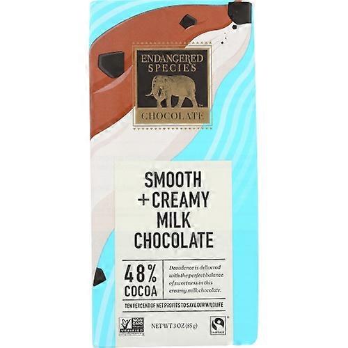 Endangered Species Milk Chocolate Bar ,3 Oz(Case Of 12)