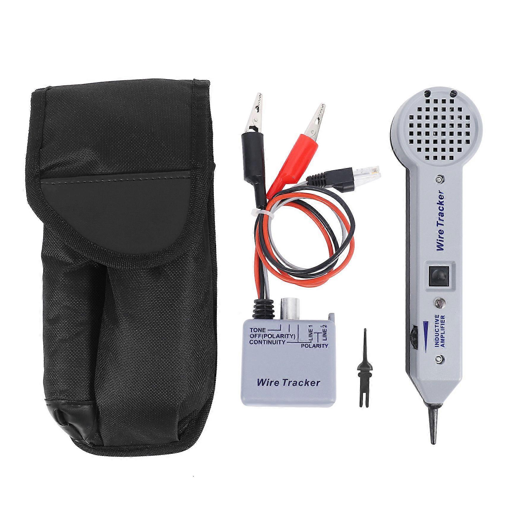 Wire Tracer Circuit Tester 200EP High Accuracy Cable Tone Generator Inductive Amplifier and Probe Kit with Adjustable