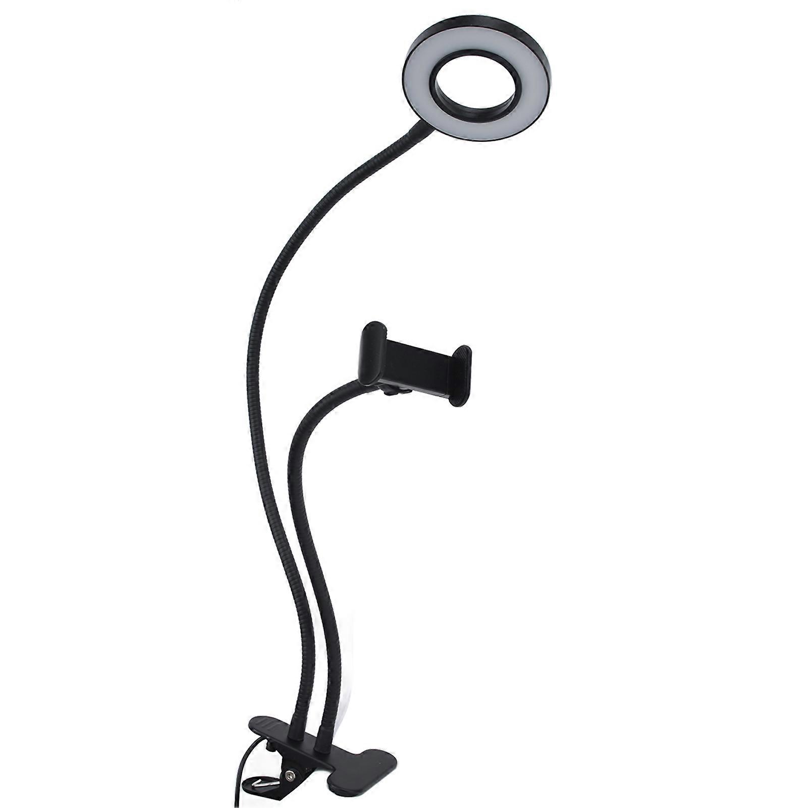 Selfie Ring Light for Mobile Phone - 3 Color Adjustable Multifunction USB Powered