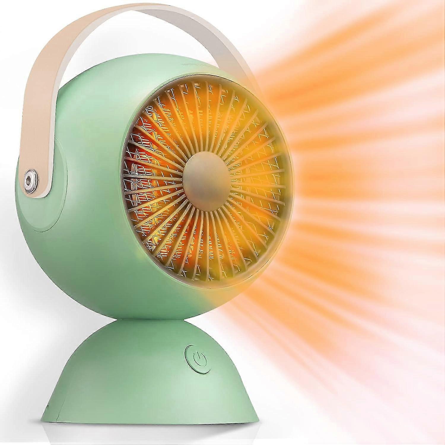 Mini Heater,fast Heating & Reliable Desktop Electric Space Heater For Indoor Use, Portable Small  [energy Class A+++]