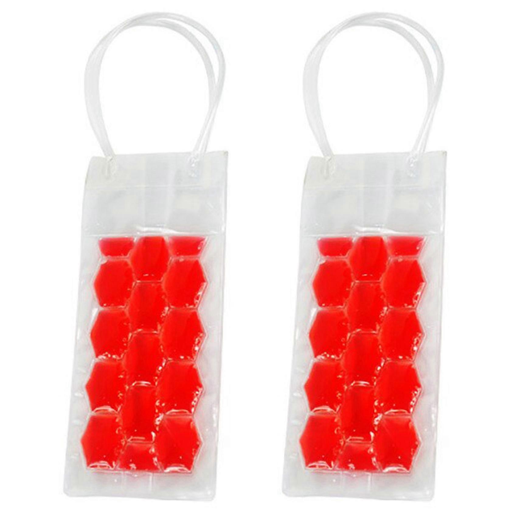 2X Wine Bottle Freezer Bag Liquor Ice-Cold Tools Champagne Cooler Beer Cooling Gel Ice Carrier Hold
