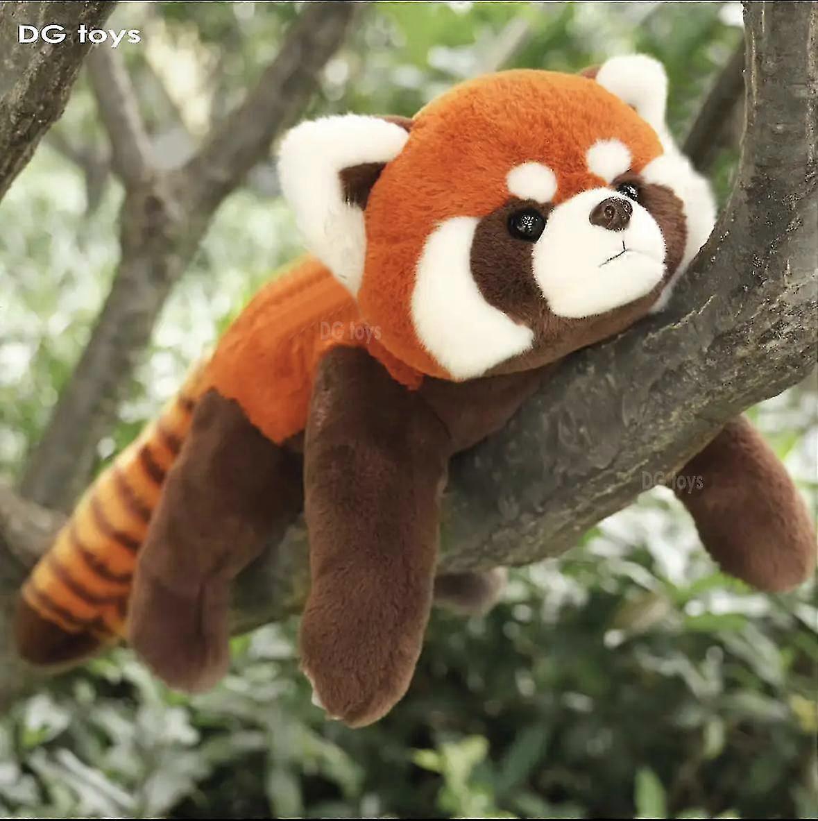 45cmリアルなレッサーパンダぬいぐるみアライグマぬいぐるみかわいい