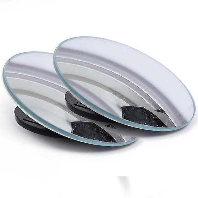 2pcs Sector Shape Car Blind Spot Mirrors Auto Parking Blind Area Auxiliary Mirror 360 Wide Angle Adjustable RearView Mirror