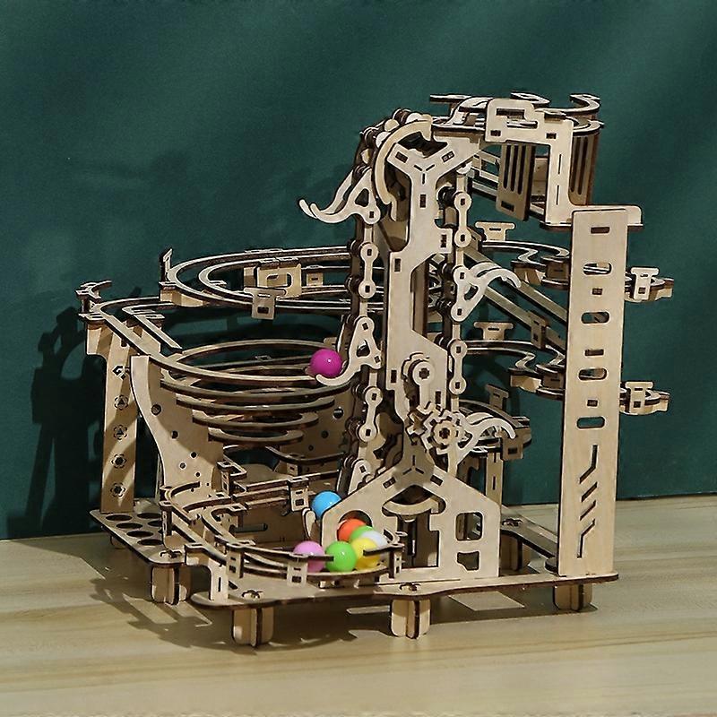 LG825 Mechanical Track Ball 3D Wooden Puzzle Toy