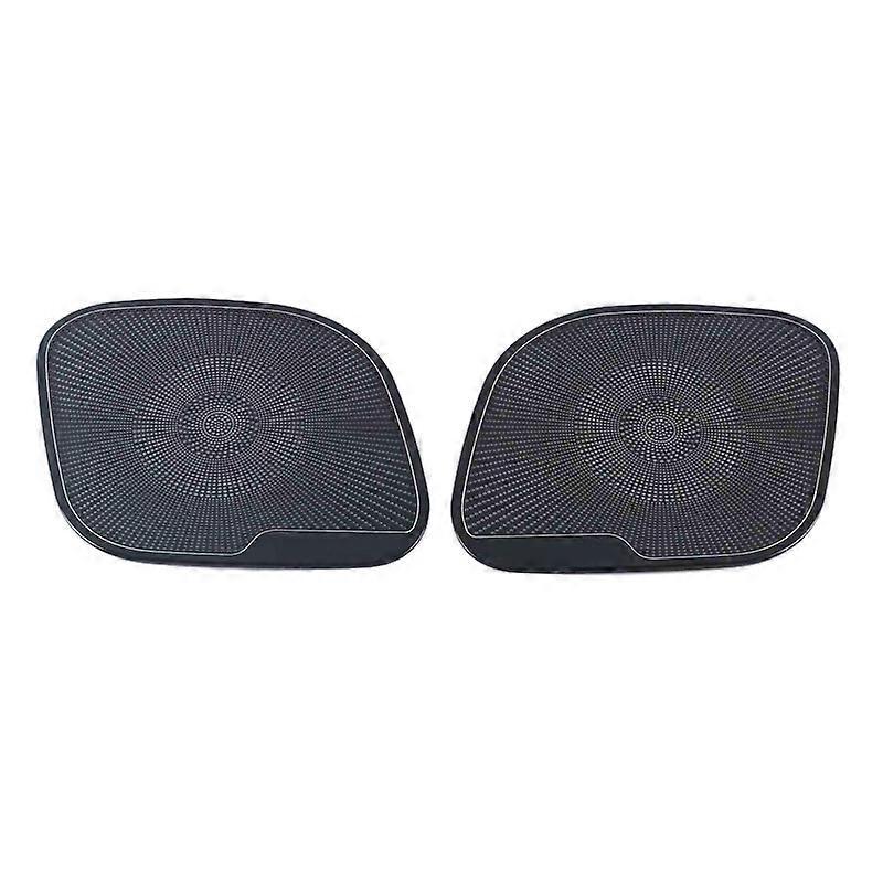 لتسلا موديل Y 2021 2022 2023 الداخلية غطاء مكبر صوت السيارة ملصق غطاء مكبر الصوت الباب تحت منفذ المقعد تنفيس تقليم