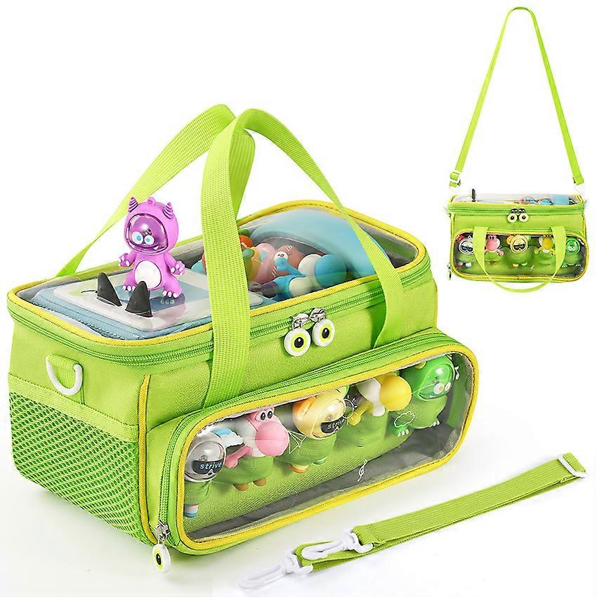 Storage Case Carrying Case for Toniebox, Tonie Characters Figures, Toniebox Starter Set Transparent Lid Storage Bag