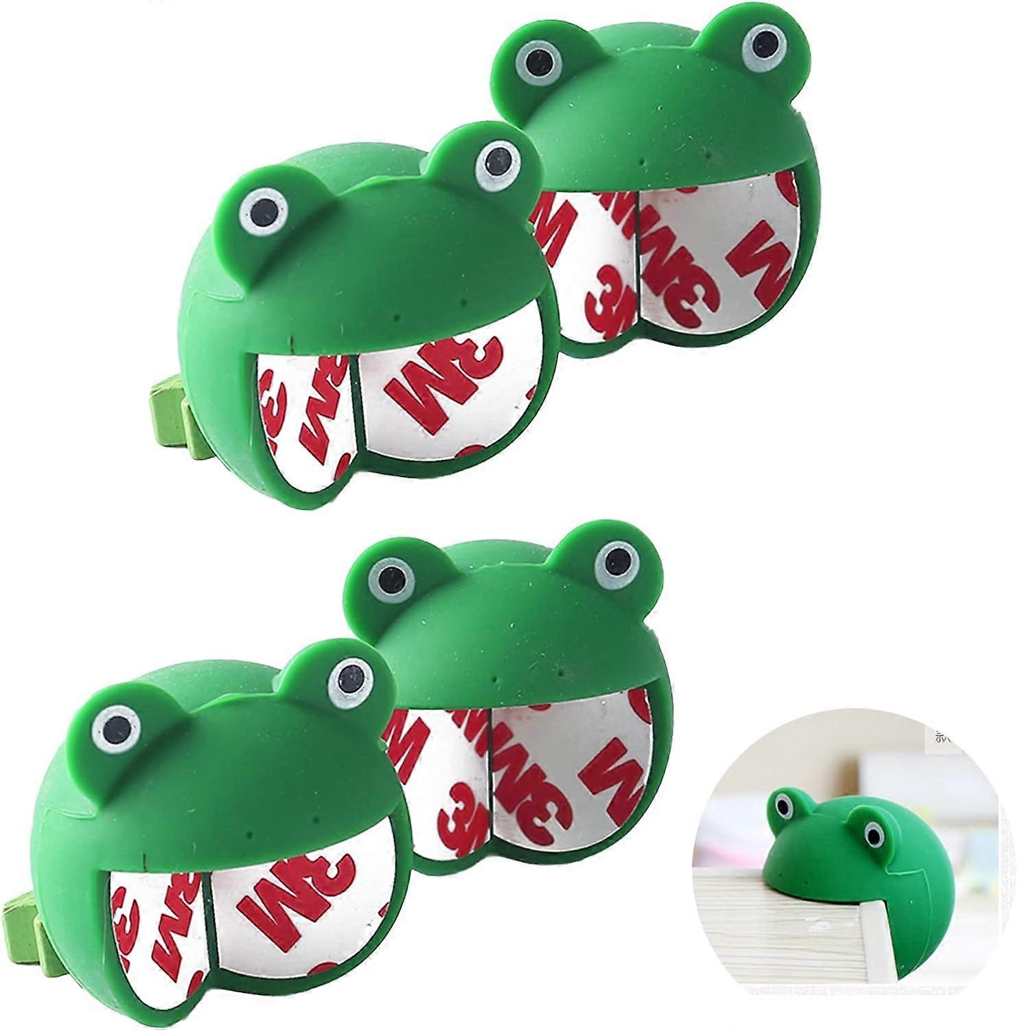4 Piece Protector and Edge Set For Baby Table Corner Protector Odorless Thick Fixing Child Safe Green