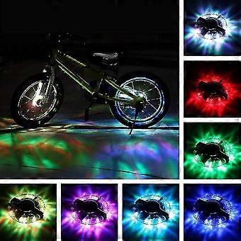 Wiederaufladbare Fahrrad Rad Nabenleuchten Wasserdicht LED Radfahren Speichen Lichter