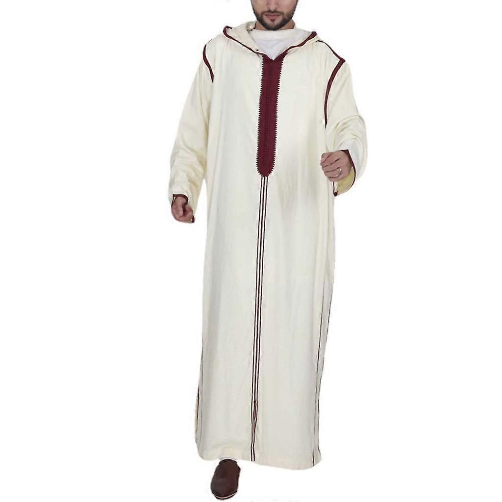 Άνδρες Kaftan Αραβική ρόμπα Μουσουλμανική αραβική ρόμπα Ισλαμική ρόμπα Μουσουλμανική εθνική ρόμπα ένδυσης