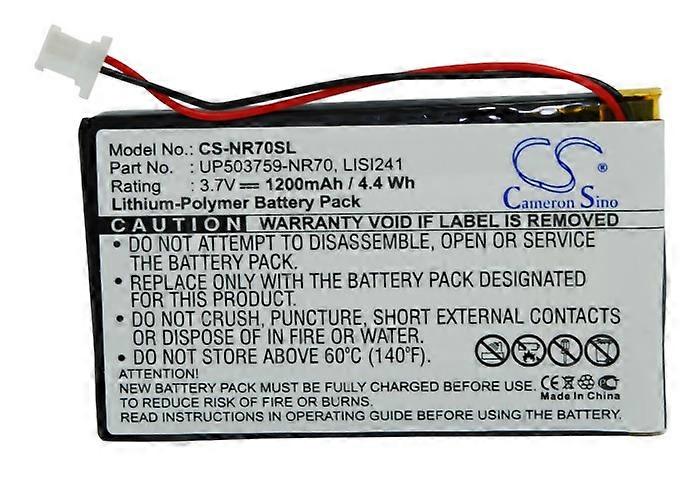 Cameron Sino 1200mAh Battery for Sony Clie PEG-NR60,PEG-NR60V,PEG-NR70,PEG-NR70V,PEG-NX60,PEG-NX70,PEG-NR70VL,PEG-NX73V,PEG-NX80