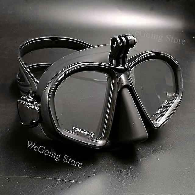 Mirror Lens Professional Scuba Diving Mask Snorkelling Set For Adults Dive Swim Underwater Glasses Mask With Mount For Gopro|diving Masks|