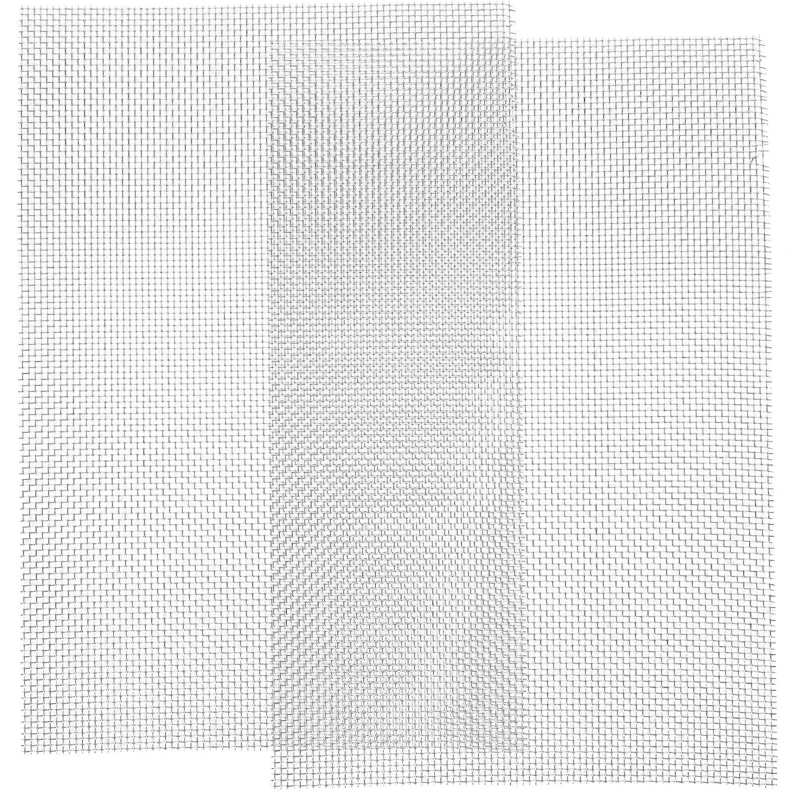 2 stk rustfrit stål trådnet metal trådnet DIY trådnet ingen rusttrådnet