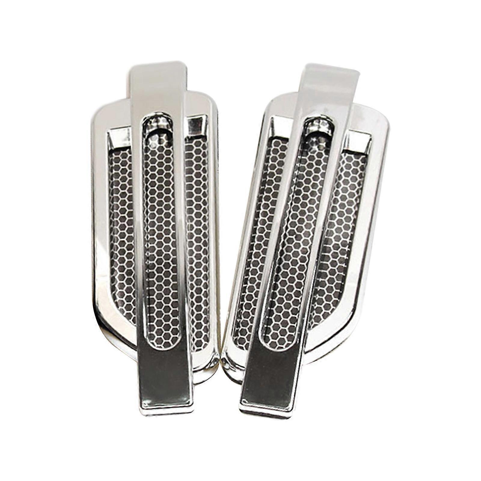 2 Pcs Side Decor Sticker for Car High Reliability Sticker Accessories ABS