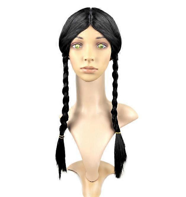 Double Braid Wig Dress Up Prop Long Braid
