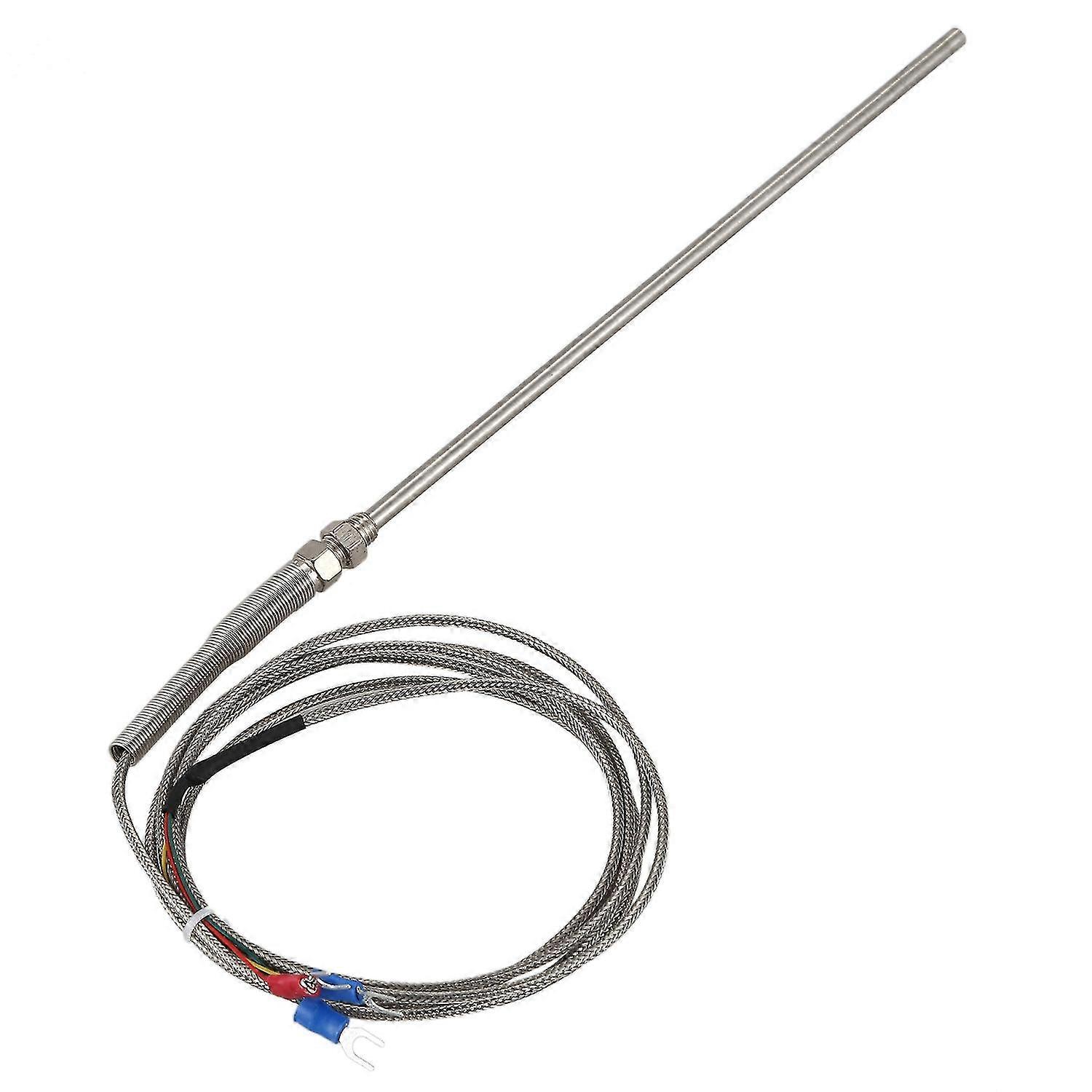 2 M Wire Temperature Sensor Thermocouple Probe Pt100 200 Mm X 5 Mm